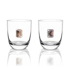 ANNA NEW YORK Vida Whisky Gems, Smoky Quartz, Set of 6