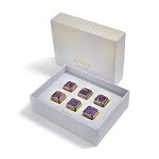 ANNA NEW YORK Vida Whisky Cubes, Amethyst Quartz, Set of 6 Gift