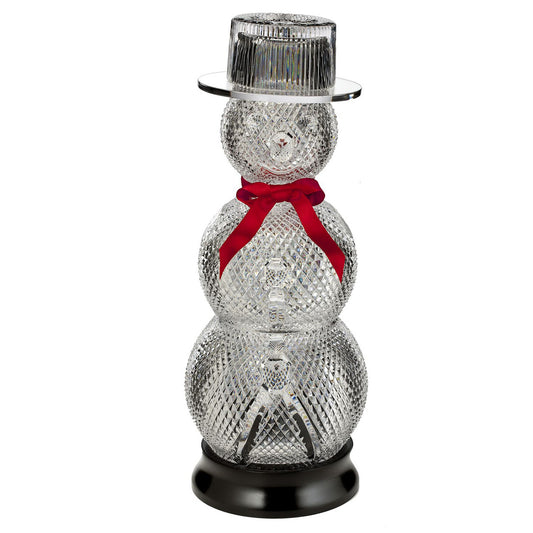 Waterford Limited Edition Sculpted Snowman Holiday Decor by Waterford