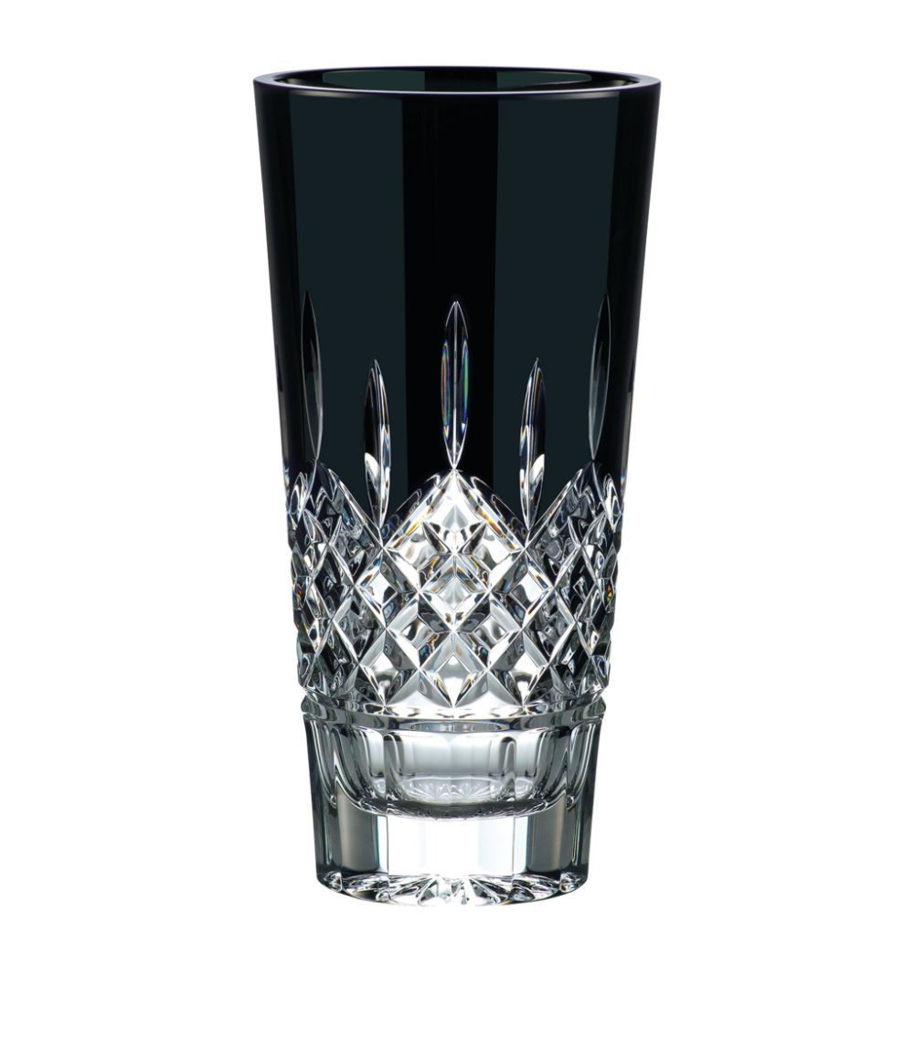 Waterford Crystal LISMORE BLACK VASE 12"