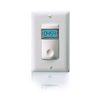 WattStopper InteliSwitch TS-250-W DIGITAL TIME SWITCH. 220-240 VAC 50 Hz, White. With ASP-211 Cover Plate