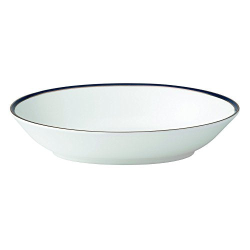 Royal Doulton Signature Blue Open Vegetable Bowl, 10.5"/32 oz, White