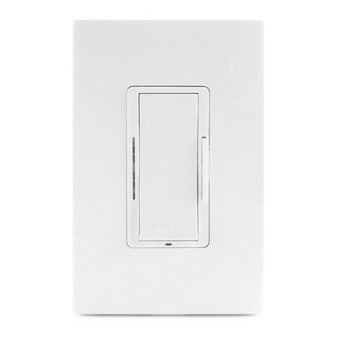 Leviton 000-VZH06-7LX Vizia Fluorescent Dimmer 6A-227VAC, White