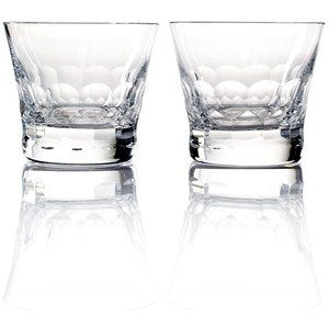 Baccarat Biba #3 Tumblers 2 Piece Set Crystal 2801970 New