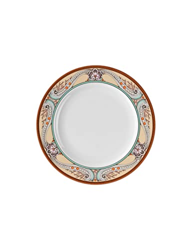 Rosenthal Versace Etoiles de la Mer Versace Beige Purple Diner Plate 10.5 inch