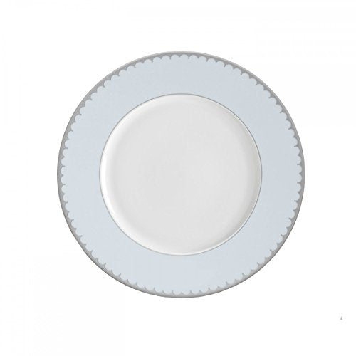 MONIQUE LHUILLIER WATERFORD Lily of the Valley Blue Accent plate 9"