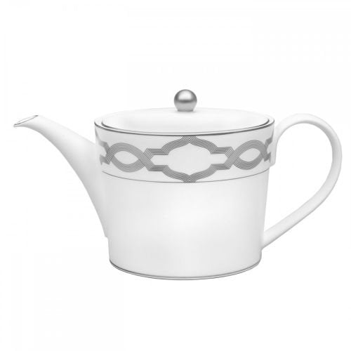 Monique Lhuillier Floral Lace Teapot 5.25” 36 oz