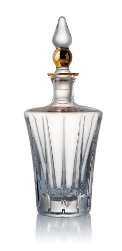 Trump Home 31-Ounce Elmsford Rogaska Crystal Decanter with Stopper, 11.5-Inch