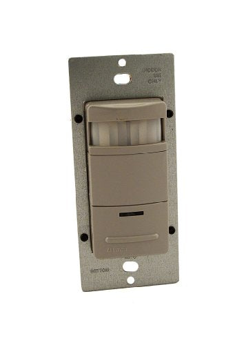 Leviton Decora Passive Infrared Wall Switch Occupancy Sensor, Self Adjusting