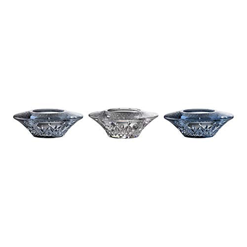 Waterford 2020 Lismore Votive Set of 3 Topaz Ombre Mix