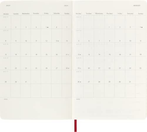 Moleskine 2023-2024 Daily Planner, 18M