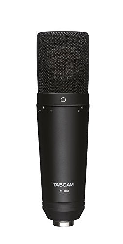 Tascam TM-180 Studio Condenser Microphone with Shockmount Hard Case