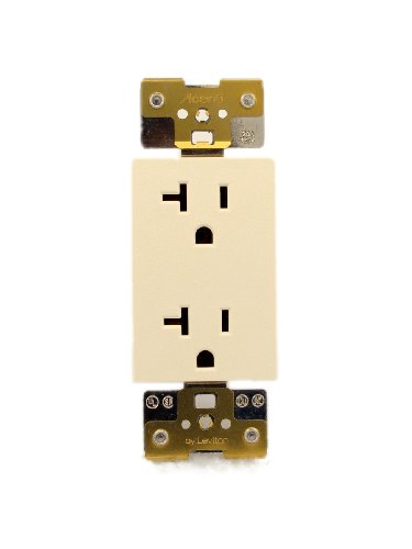 Leviton 20 Amp NEMA 5-20R 2P 3W Acenti Duplex Receptacle