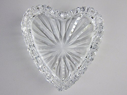 Waterford Crystal GIFTWARE Heart Shaped Tray EXCELLENT