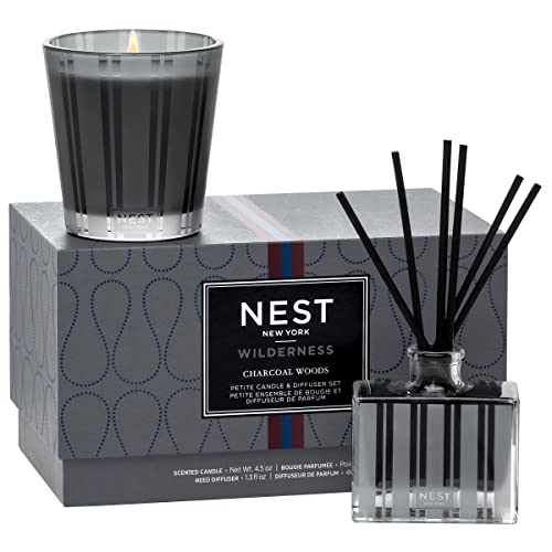 NEST New York Bamboo Petite Candle & Reed Diffuser Set