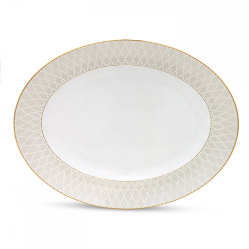 Waterford Monique Cherish Medium Oval Platter 13.5 in.