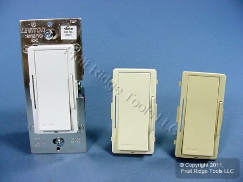 Leviton Ivory/White/Almond Vizia 1-Button RF Dimming Zone Controller Z-Wave RZCZ1-1LX