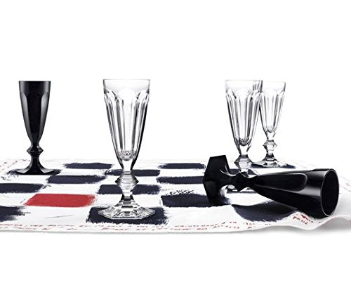 BACCARAT CRYSTAL HARCOURT DARKSIDE BLACK CHAMPAGNE FLUTE 2611008