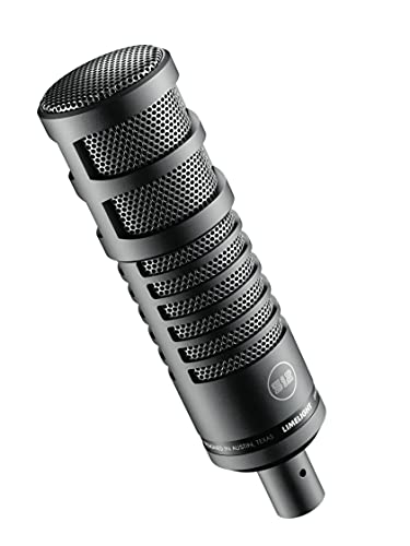 512 Audio Limelight Dynamic Vocal XLR Microphone featuring a Hypercardioid Polar Pattern Designed for Podcasting, Broadcasting and Streaming