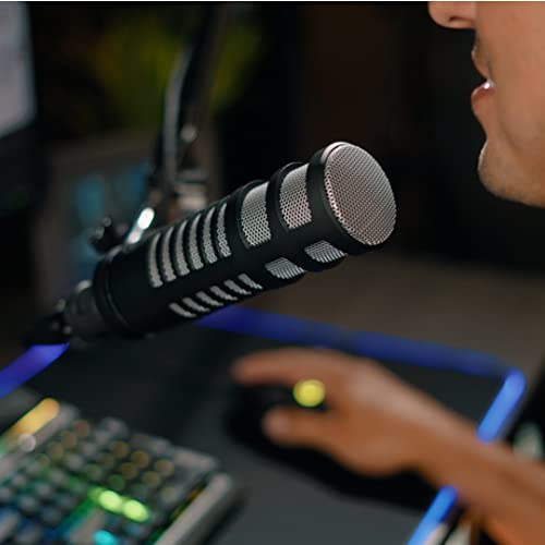 512 Audio Limelight Dynamic Vocal XLR Microphone featuring a Hypercardioid Polar Pattern Designed for Podcasting, Broadcasting and Streaming