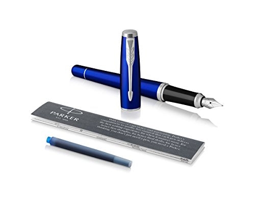 Parker Urban Fountain Pen, Fine Nib with Blue Ink Refill