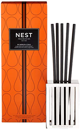 NEST Fragrances Pumpkin Chai Liquidless Diffuser, 5 Count