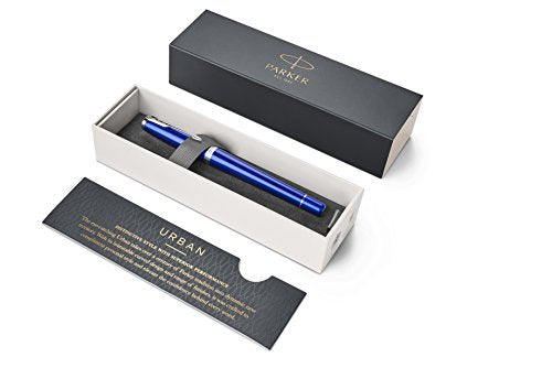 Parker Urban Fountain Pen, Fine Nib with Blue Ink Refill