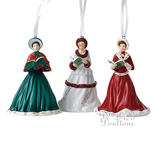 Royal Doulton Songs of Christmas Ornaments, Set of 3