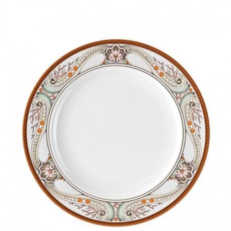 Rosenthal Versace Etoiles de la Mer Versace Beige Purple Diner Plate 10.5 inch