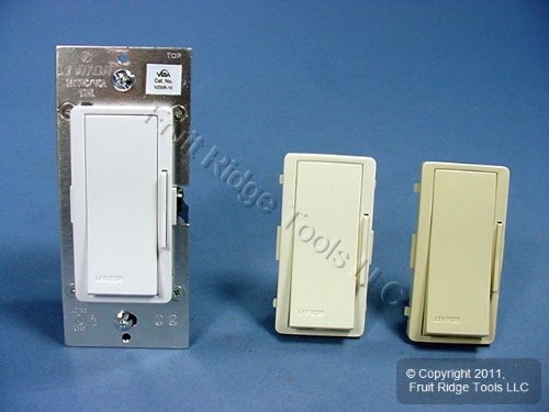 Leviton 010-VZ00R-10X Vizia 120 VAC Dimmer Remote to 120-Volt Dimmer Fan, White