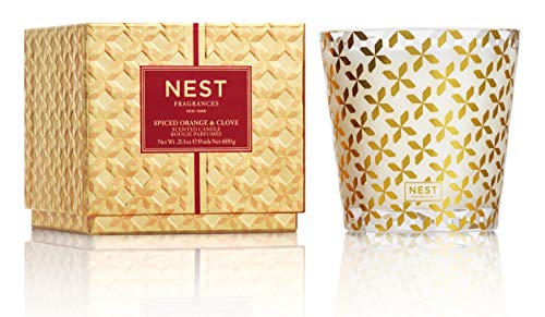 NEST Fragrances 3-Wick Candle- Spiced Orange & Clove, 21.2 oz