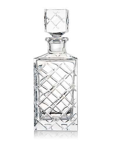 Rogaska Briarcliff Square Decanter with Stopper 25 Oz.