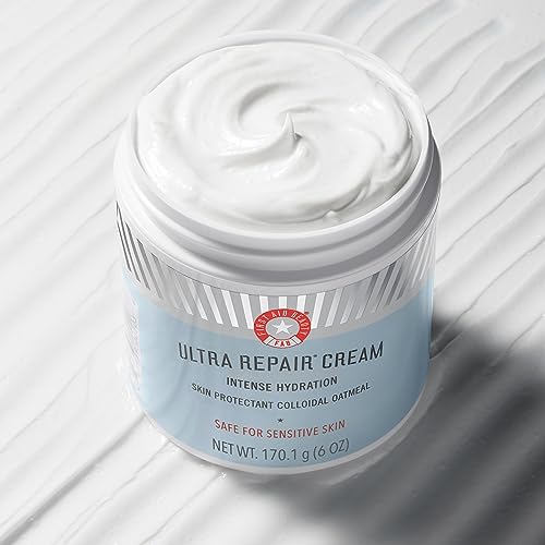 First Aid Beauty Ultra Repair Cream Intense Hydration Moisturizer for Face and Body