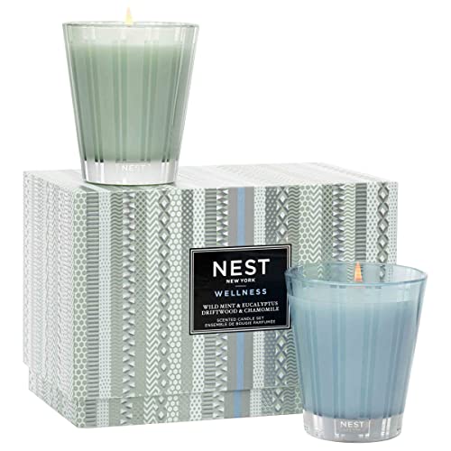 NEST New York Wellness Scented Classic Candle Duo