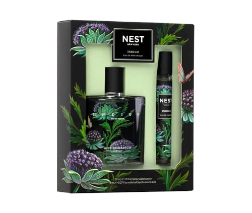 NEST New York Indigo Fine Fragrance, Eau de Parfum Set (1.7fl oz/50ml+ 0.27fl oz/8ml)