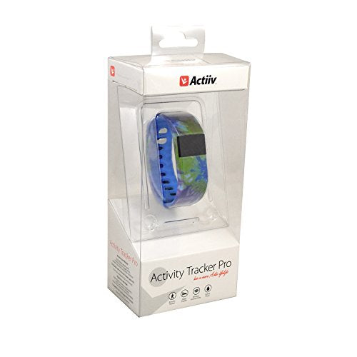 Zenixx 815416020623 Tie Dyed Activity Tracker Pro, Blue