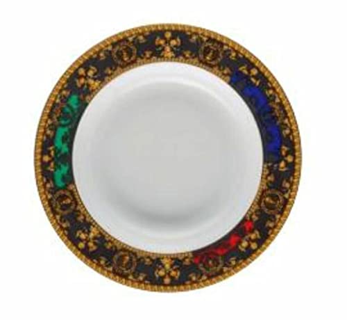 Rosenthal Versace Versace I Love Baroque and Roll Rim Soup Plate 8 1/2 Inch 19325-403654-10322