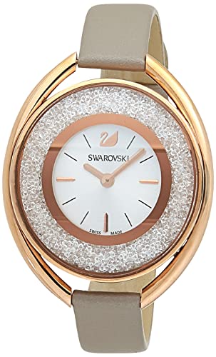 Swarovski Crystalline Oval Rose Gold Tone Watch