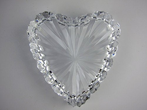 Waterford Crystal GIFTWARE Heart Shaped Tray EXCELLENT