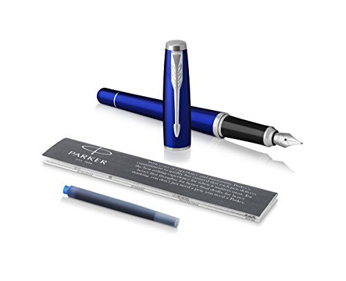 Parker Urban Fountain Pen, Fine Nib with Blue Ink Refill