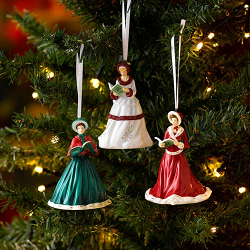 Royal Doulton Songs of Christmas Ornaments, Set of 3