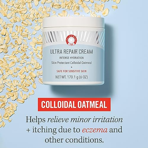 First Aid Beauty Ultra Repair Cream Intense Hydration Moisturizer for Face and Body