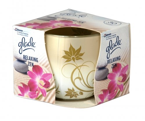 6 x Glade Relaxing Zen Scented Candle 120g