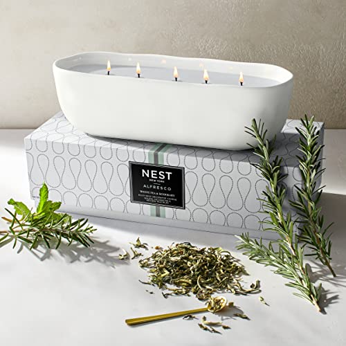 NEST New York White Tea & Rosemary Alfresco Scented Deluxe