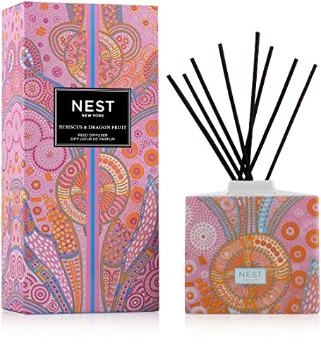 NEST Fragrances Hibiscus & Dragon Fruit Limited Edition Summer 'Scape Reed Diffuser