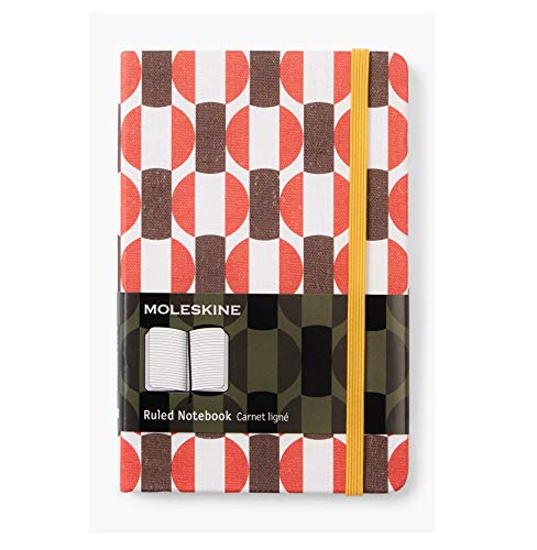 Moleskine Vintage Vibes Hardcover Pocket Notebook, 192 Lined Pages, 3.5" x 5.5", Acid Free Paper