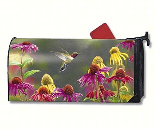 MailWraps Hummingbird Heaven Mailbox Cover #02012