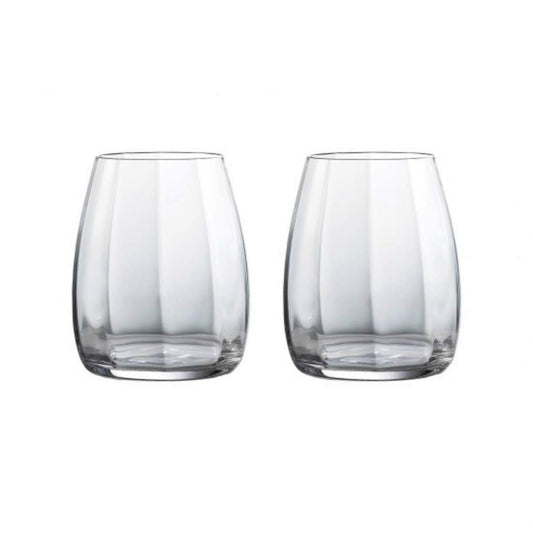 Waterford Crystal Elegance Optic Tumbler, Set of 2, 17 oz