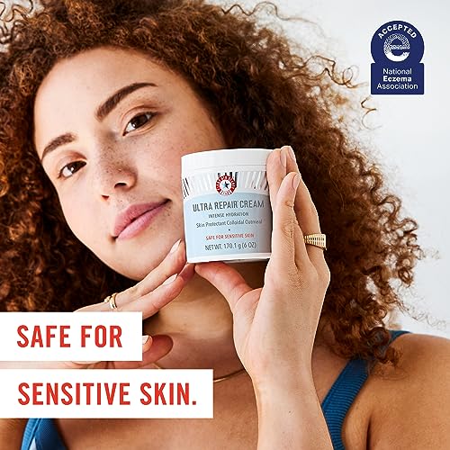 First Aid Beauty Ultra Repair Cream Intense Hydration Moisturizer for Face and Body