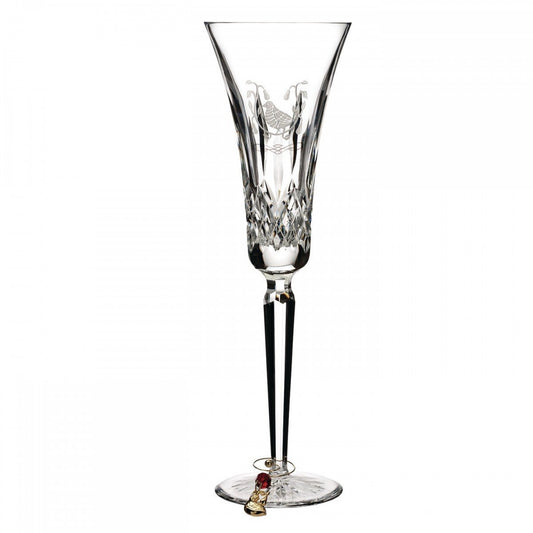 12 Days Lismore Partridge Champagne Flute 2015 Color: Clear